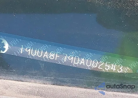 2013 Acura Tl 3.5 из США, поврежденный, VIN 19UUA8F79DA002543